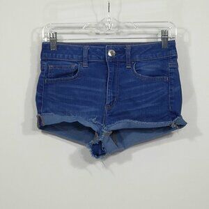 American Eagle  Super Stretch Hi-Rise Shortie Shorts  Women's Size 4